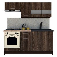 Bucatarie MARINA NEW 180 Wenge / Decor 7648